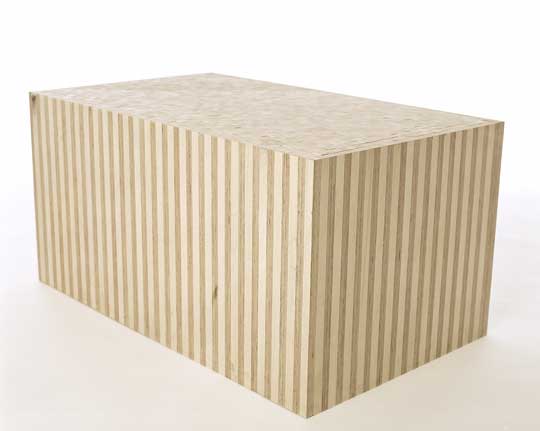 bench soft wood designed by frontdesign