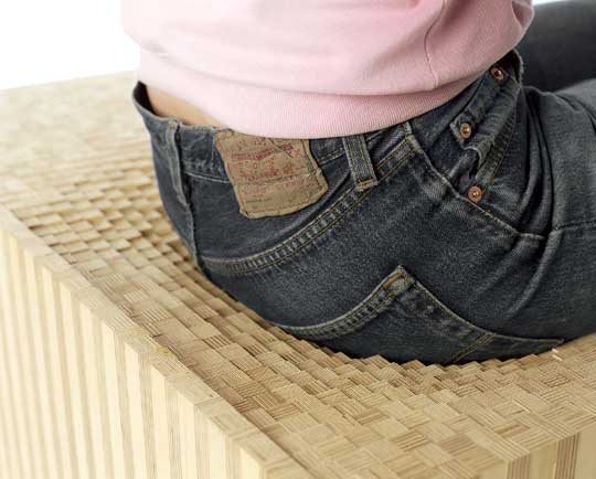 bench soft wood designed by frontdesign