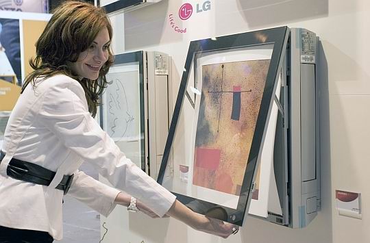 LG's ARTCOOL Air Conditioners Double as Works of Art