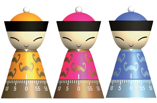 alessi-spring&summer 2007，THE CHIN FAMILY by Stefano Giovannoni with Rumiko Takeda