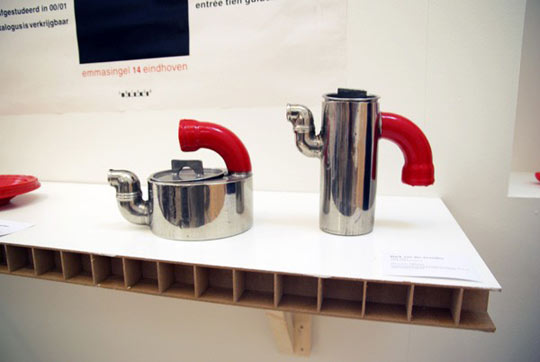Heavy Duty table ware by Mark van der Gronden from Design Academy Eindhoven in Milan