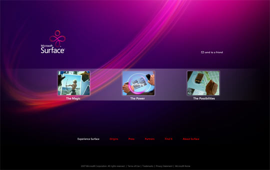 microsoft surface website