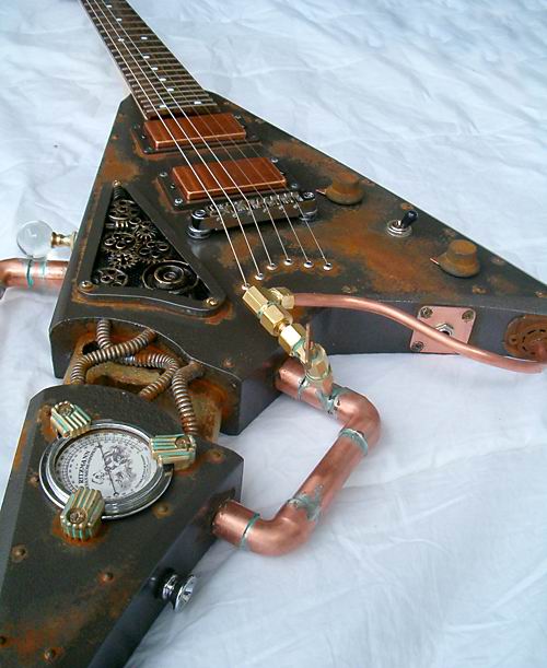 steampunk guitar