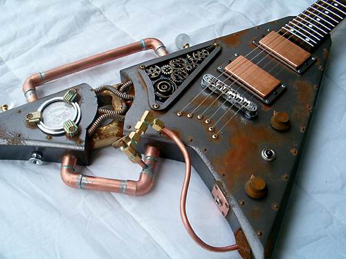 steampunk guitar
