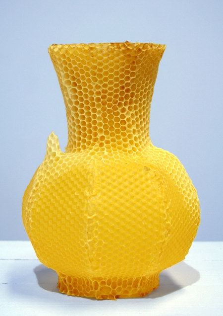 vase made by bees