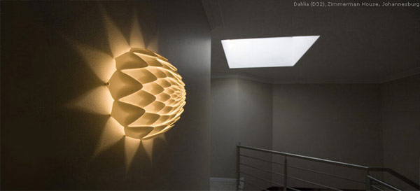 Dehlia lamp by Janne Kyttanen