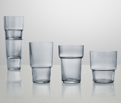 Same Same But Different stacking glasses by Norway Says from 100% norway