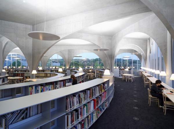 Tama Art University Library by Toyo Ito