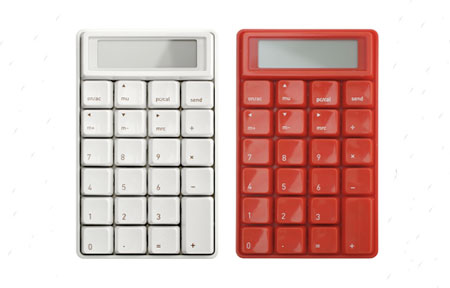 calculator from Industrial facility designed by Ippei Matsumoto
