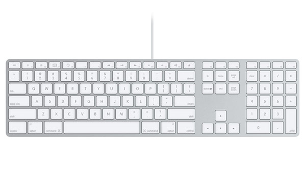 Apple new iMac keyboard