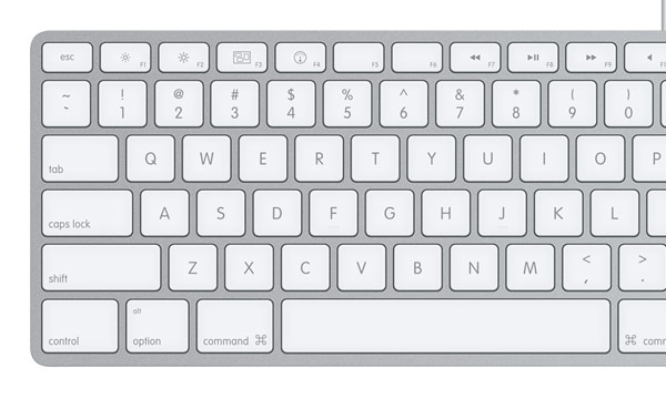 Apple new iMac keyboard