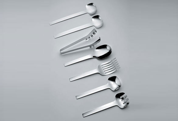 new Tibidabo cutlery service by Kristiina Lassus:alessi Fall/winter 2007