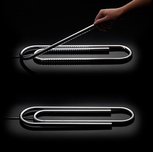paperclip lamp