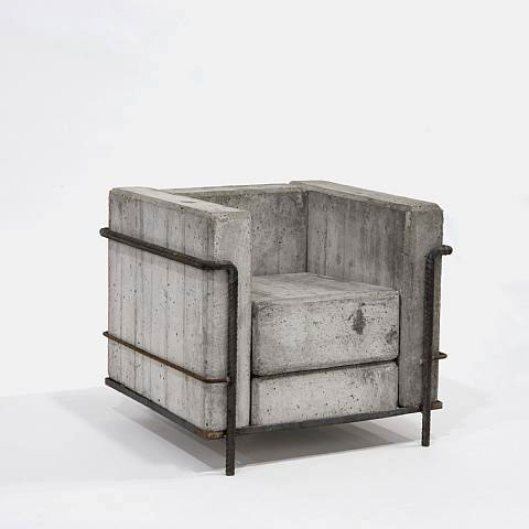 stefan zwicky Domage a Corbu, grand confort, sans confort seating object