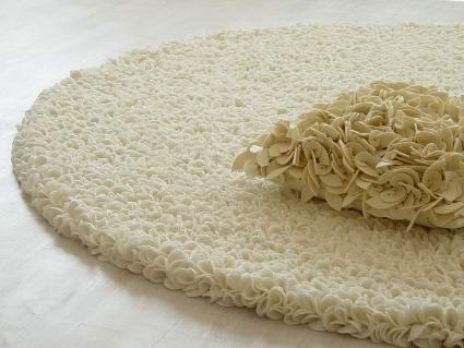 wool felt Cappelletti rug design from Illu-Stration