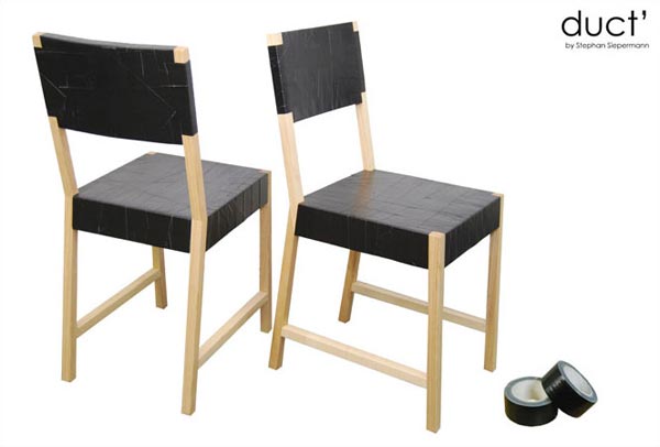 duct tape chair
