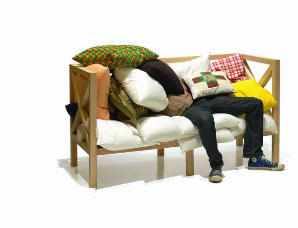 pillow crate sofa designed by 5.5 designer