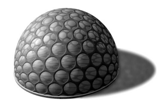 inflatable concrete shelters