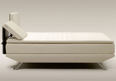Eden bed, designed by NPK, manufactured by Jensen