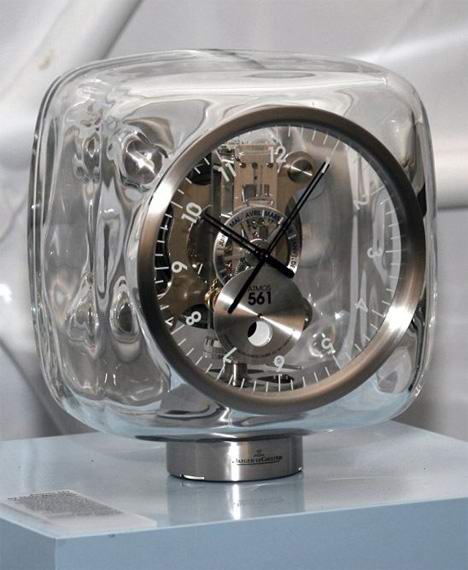 Jaeger-LeCoultre Atmos 561 clock designed by Marc Newson