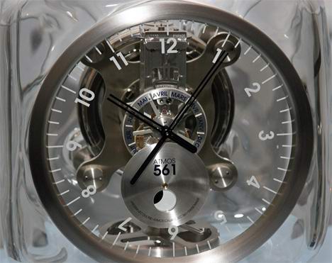 Jaeger-LeCoultre Atmos 561 clock designed by Marc Newson
