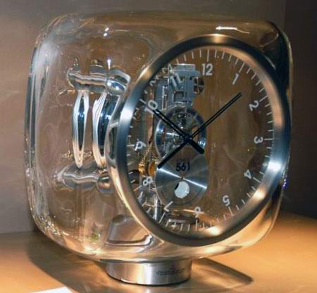 Jaeger-LeCoultre Atmos 561 clock designed by Marc Newson