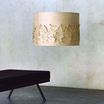 Norwegian Forest pendant lamp, designed by Cathrine Kullberg