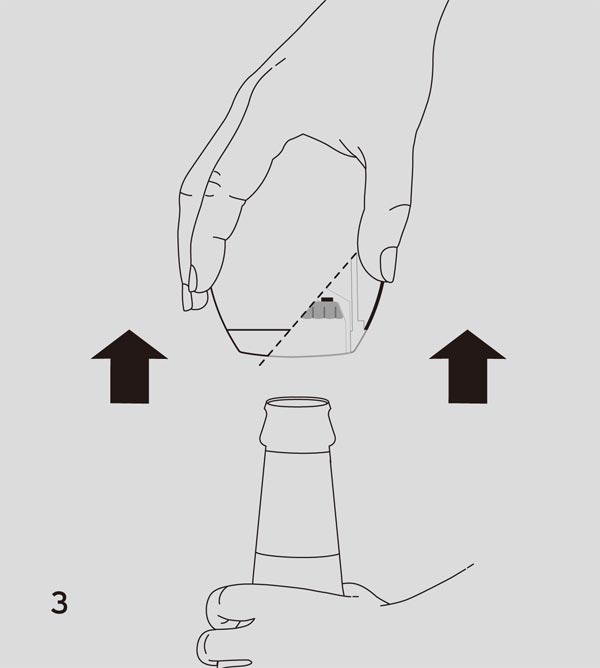 alessi POP-UP bottle cap remover