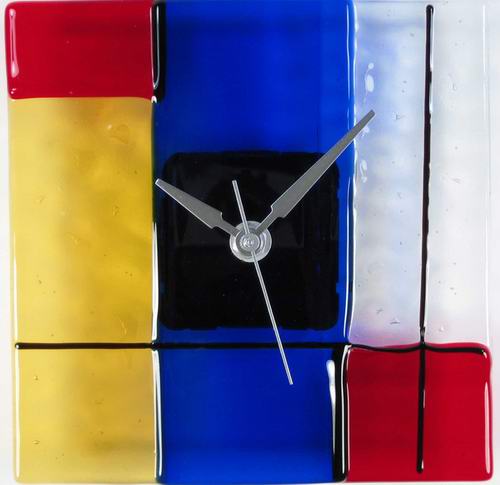 clock Mondrian