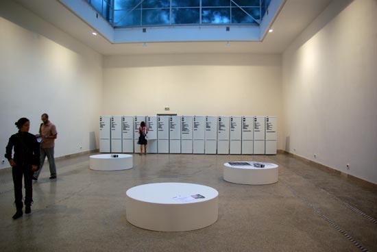 sideways installation 