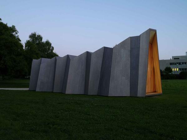 The Chapel of St. Loup by Danilo Mondada in Pompaples, Switzerland