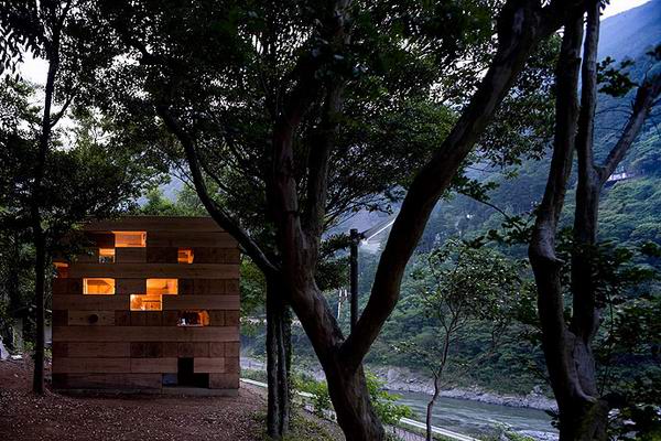 Final Wooden House by Sou Fujimoto