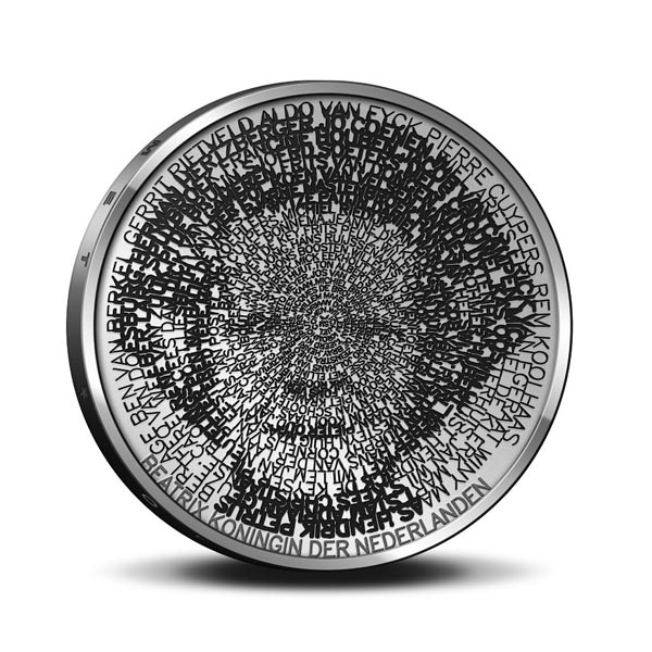 Netherlands Architecture commemorative coin