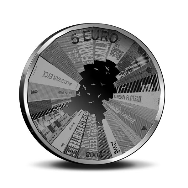 Netherlands Architecture commemorative coin