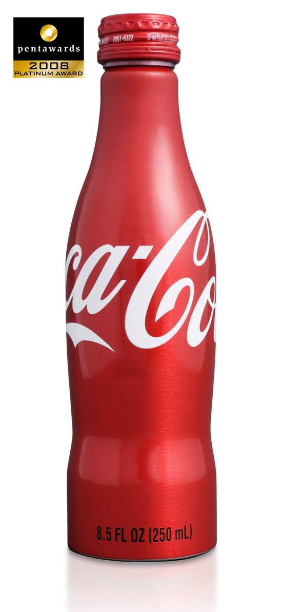 Pentawards Platinum Coca-Cola Alu Bottle
