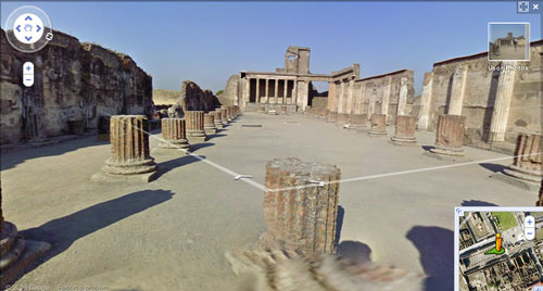 pompeii google maps