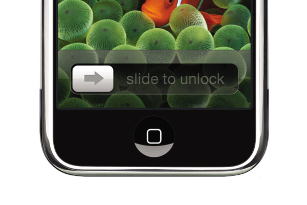 slide to unlock iPhone