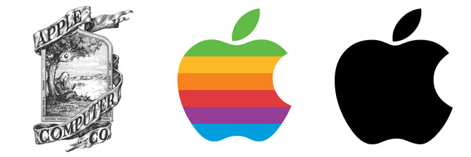 Apple Logo Evolution 201710