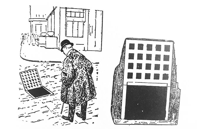 caricature of adolf loos