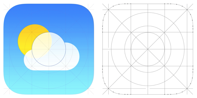 iOS 7 Rounded Corner Icon