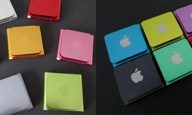 iPod nano and shuffle Logo