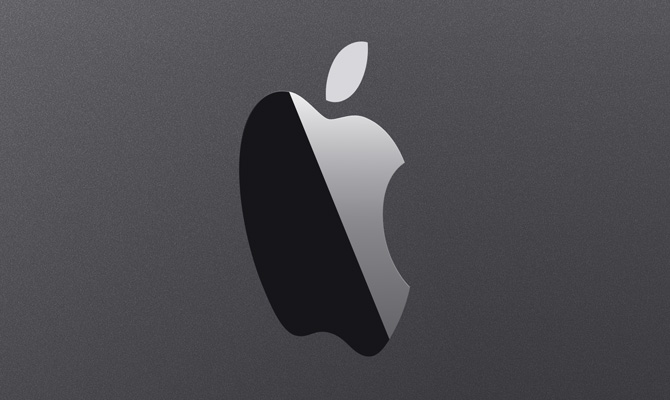 the design of apple logo