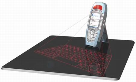 采用光键盘的PDA